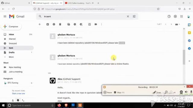 How to Recover GitHub account suspended with live proof || github rdp || github account suspended