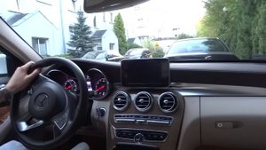 2015 Mercedes C-Class W205 Parktronic Auto Active Parallel Parking Park Assist System Review part 1