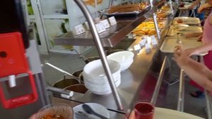 Цены в столовой на Куйбышева/Столовая ВАЛЕНТИНА/Купили сладкий арбуз/ Морской день/Море 2023