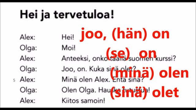 Learn Finnish with the book Suomen mestari. Dialogue 1 A page 11 смотреть онлайн