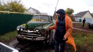 ОЖИВЛЕНИЕ ПОБЕДЫ ГАЗ М-20 СПАСЕНИЕ ИЗ ПЛЕНА ЗАКОНЧИЛОСЬ ЖУТКОЙ АВАРИЕЙ!!!!.mp4