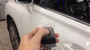 Avto-zapusk.ru Запуск со штатного брелока Lexus RX450h. Fortin