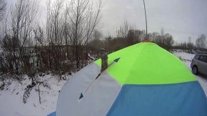 Как обогреть палатку зимой