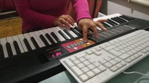 Yamaha PSR F 51 Красивая мелодия. Долгая дорога в дюнах. Р. Паулс