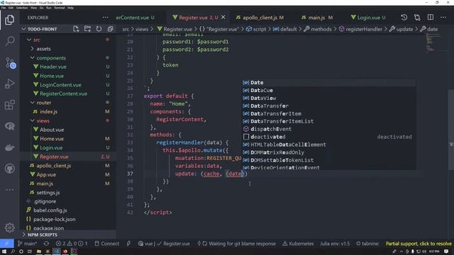 Django And Vuejs Graphql Part 9 Registration From Vue Application