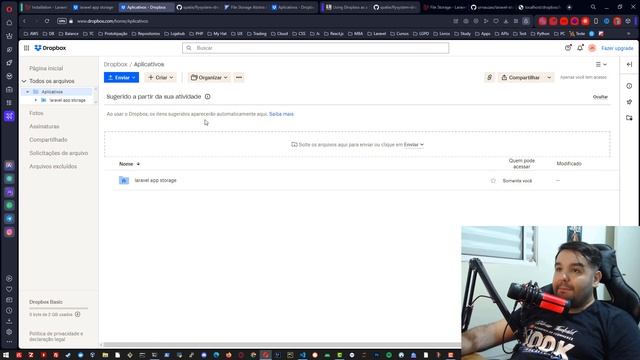 Laravel Dropbox Storage - Armazenando arquivos em nuvem pelo filesystem смотреть онлайн