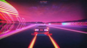 Outdrive Gameplay - Гонка в стиле VHS