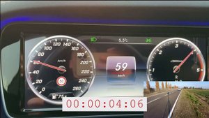 Mersedes S-Class РАЗГОН от 0 до 100км/ч за сколько сек?