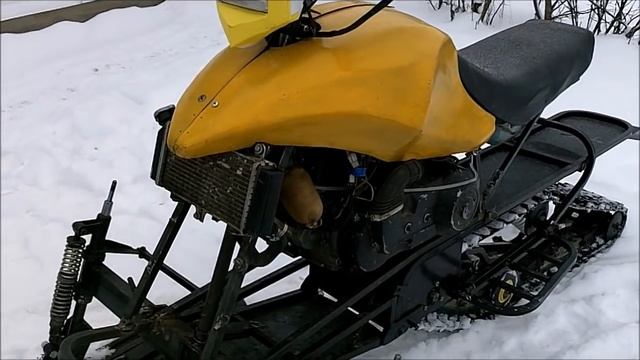 Разборный снегоход - мини МикС Х 250 смотреть онлайн