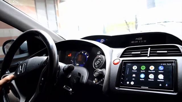 Honda Civic Typer Carplay Androidauto Tanıtımı (Grundig GX-3800)