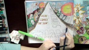 'The Magical city' colouring book. Abby Road / Раскраска-антистресс Магия городов