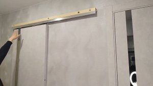 Откатная дверь из обычной