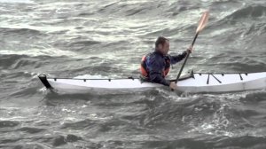 Oru Kayak - Origami Kayak - test on water