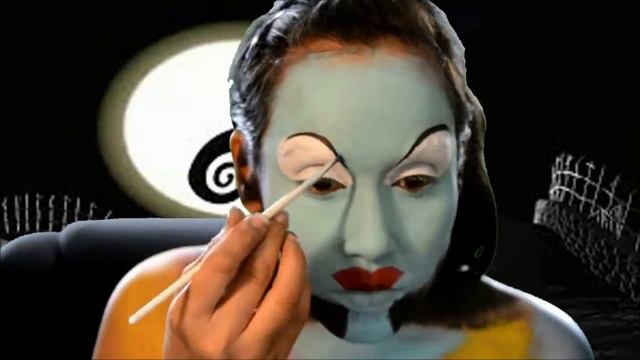 Sally from Nightmare Before Christmas Make-up смотреть онлайн