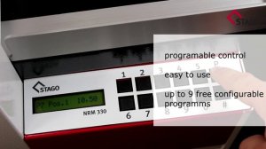Полуавтоматическая биговальная машина STAGO NRM 330