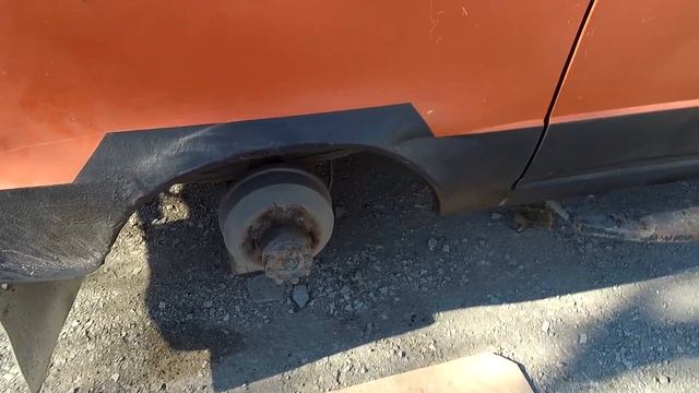 Газ 2705 ,1996г. Установка задних подкрылков. смотреть онлайн