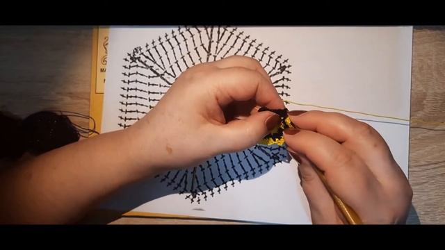 МК по вязанию шапки ПЧЁЛКА для куклы БАБОЛИ 16 см. Knitting BEE hats for BABOLI Doll 16 cm.