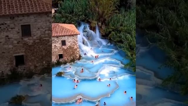 Saturnia - thermal resort, Italy\Сатурния – термальный курорт, Италии