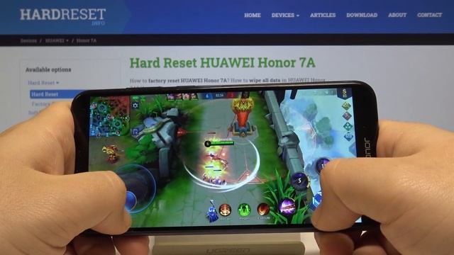 TEST Mobile Legends on HUAWEI Honor 7A – Checkup Performance смотреть онлайн