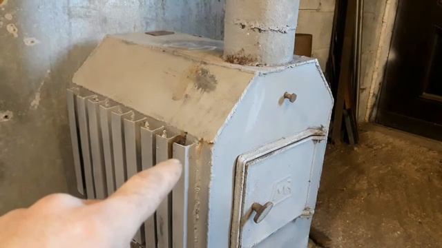 Печь для гаража . смотреть онлайн