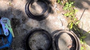 Pajero Pinin. Замена отбойника моста.