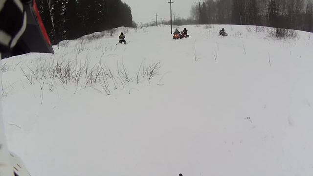 Снегоходные покатушки 16 марта 2013 смотреть онлайн