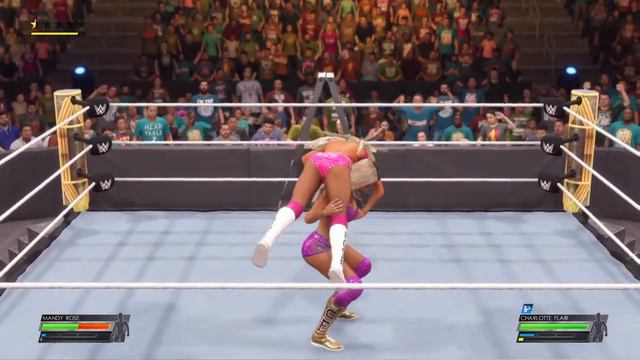 Mandy Rose VS Charlotte Flair - WWE 2K22 GAMEPLAY  WWE 2K22 PS5 - wwe2k22 wwe wwe2k22gameplay