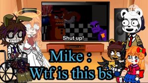 Aftons react to Fnaf lore in a nutshell( gacha)