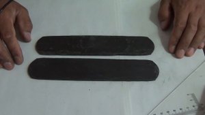 Заготовка клинка кованая сталь Х12МФ закаленая