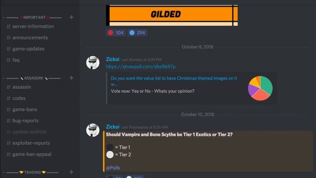 OFFICIAL ROBLOX ASSASSIN DISCORD SERVER смотреть онлайн