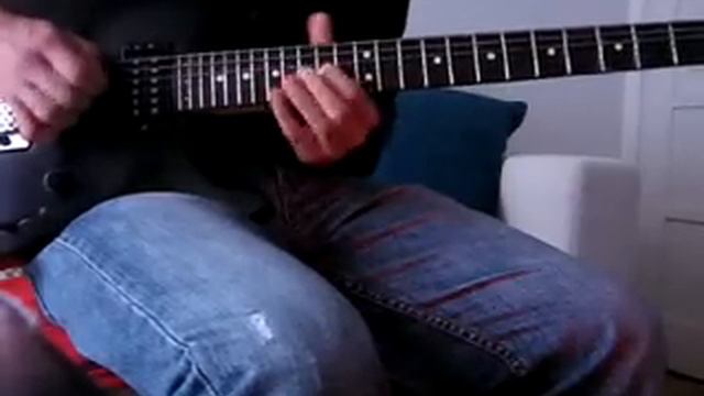 Delay Effect on My Digitech Rp1000 - Improvisation stuff смотреть онлайн