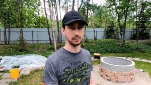 Переделка колодца. Мегапроект - часть 2. Облицовка плиткой под кирпич
