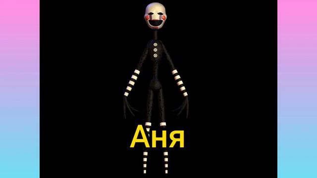 Кто ты из фнаф 2 по именам? смотреть онлайн