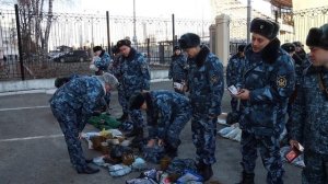 Что в вещмешке у сотрудника ГУФСИН
