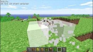 Minecraft Classic 0.0.19a Remake Gameplay