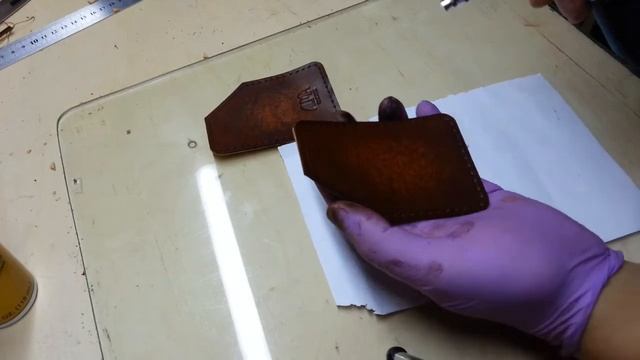 Наносим финиш на антик-гель аэрографом. смотреть онлайн