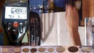 GO FIND 66 Тест на глубину обнаружения монет