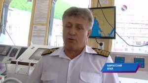 Грузовой теплоход Василий Завойко соединил Петропавловск Камчатский и Никольское
