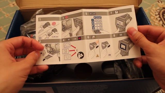 Распаковка и обзор пирометра Bosch GIS 1000 C смотреть онлайн