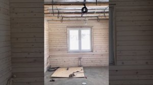 Покраска дома из профилированного бруса , масло prostocolor