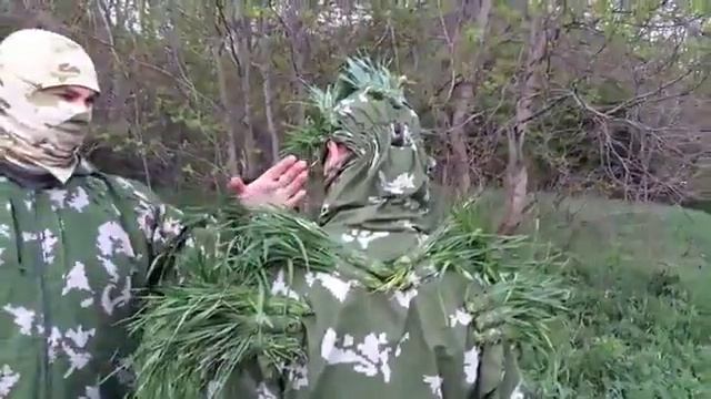 Маскхалат березка(серебряный лист)#маскировка#тактика#одежда#маскхалат#вдв#армия#