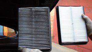 Замена воздушного фильтра на Киа Соренто II. (Replacing the air filter on the Kia Sorento II)