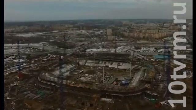 Стадион в Саранске к ЧМ-2018 вырос на 47%
