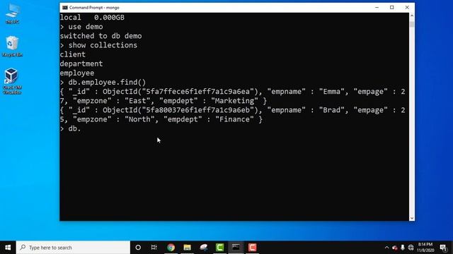 How to use find() method in MongoDB | MongoDB Tutorial for Beginners