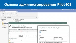 Основы администрирования Pilot-ICE