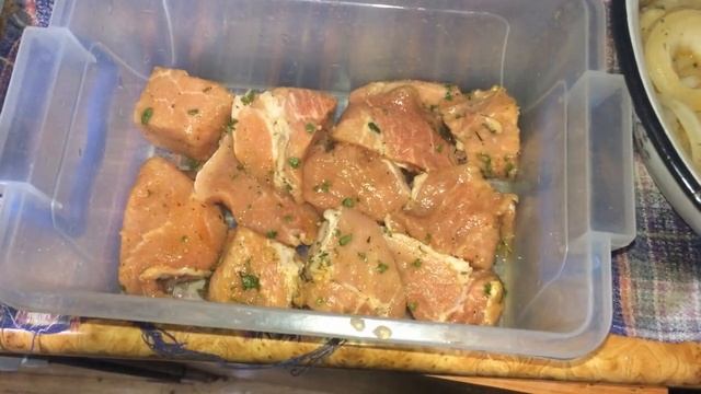 ШАШЛЫК в Вине/Рецепт Маринада для Шашлыка/как приготовить вкусный Шашлык