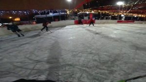 Дворовый хоккей  от первого лица
