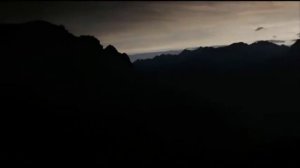 горы туман небо    mountains fog sky футаж  футажи