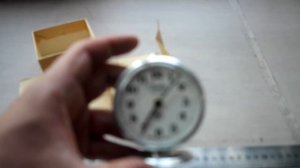 Часы будильник Слава, 11 камней. Лот 02120М
