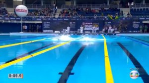 Энтони Эрвин - 50 м Вольный стиль на тренировке